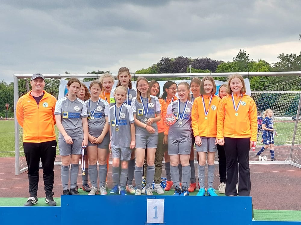 U13 beim GirlsCup in Senden