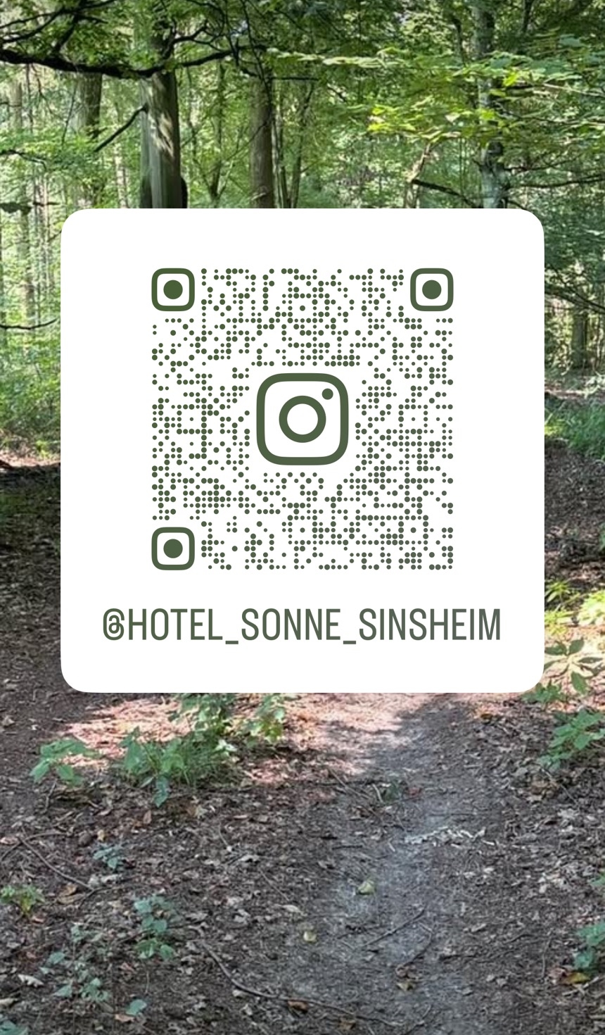 Instergramm QR Code Hotel Sonne