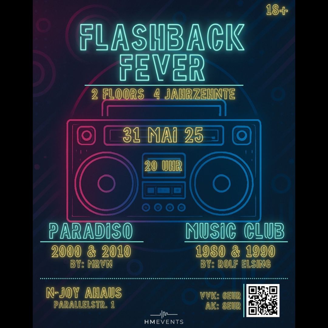 Flashback Fever – Die Zeitreise-Party im Paradiso