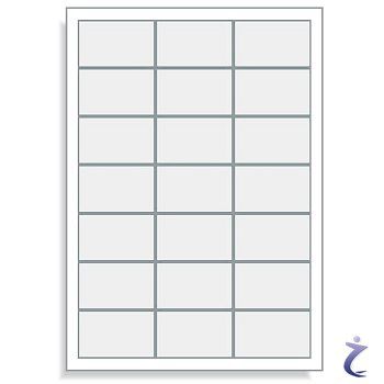 Kleine Adressaufkleber 63 x 39,5 mm Vorlage
