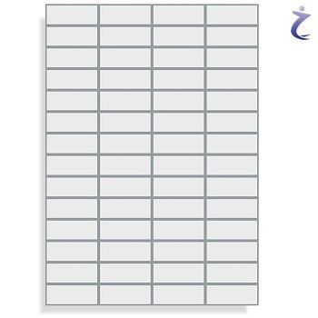Etiketten für Kennzeichnungen 52,5 x 29,7 mm Vorlage