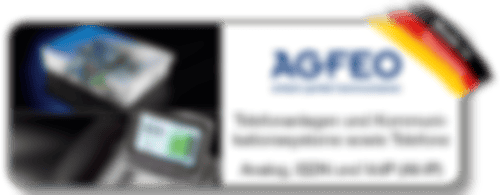 Zur Produktseite für Telefonalagen und Kommunikationssyste, sowie Telefone in Analog, ISDN und VoIP (All-IP) von Agfeo Telekommunikation *noch im Aufbau*