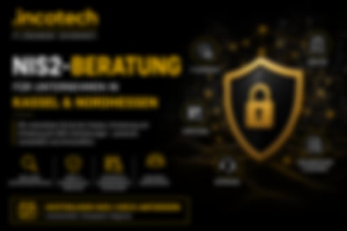 NIS2-Beratung für Unternehmen in Kassel und Nordhessen – Analyse, Umsetzung, IT-Sicherheit und Betreuung durch die .incotech GmbH.