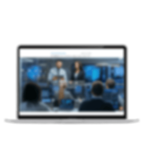 Laptop mit Website von Stolz Computertechnik