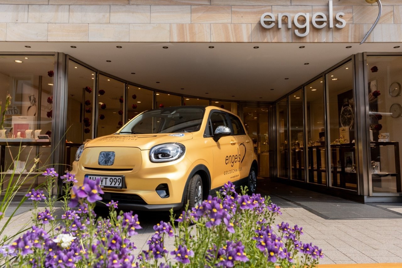 Das YouTaxi von Engels Goldschmiede