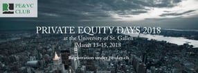 Aktuell | PE&VC Club at the University of St. Gallen