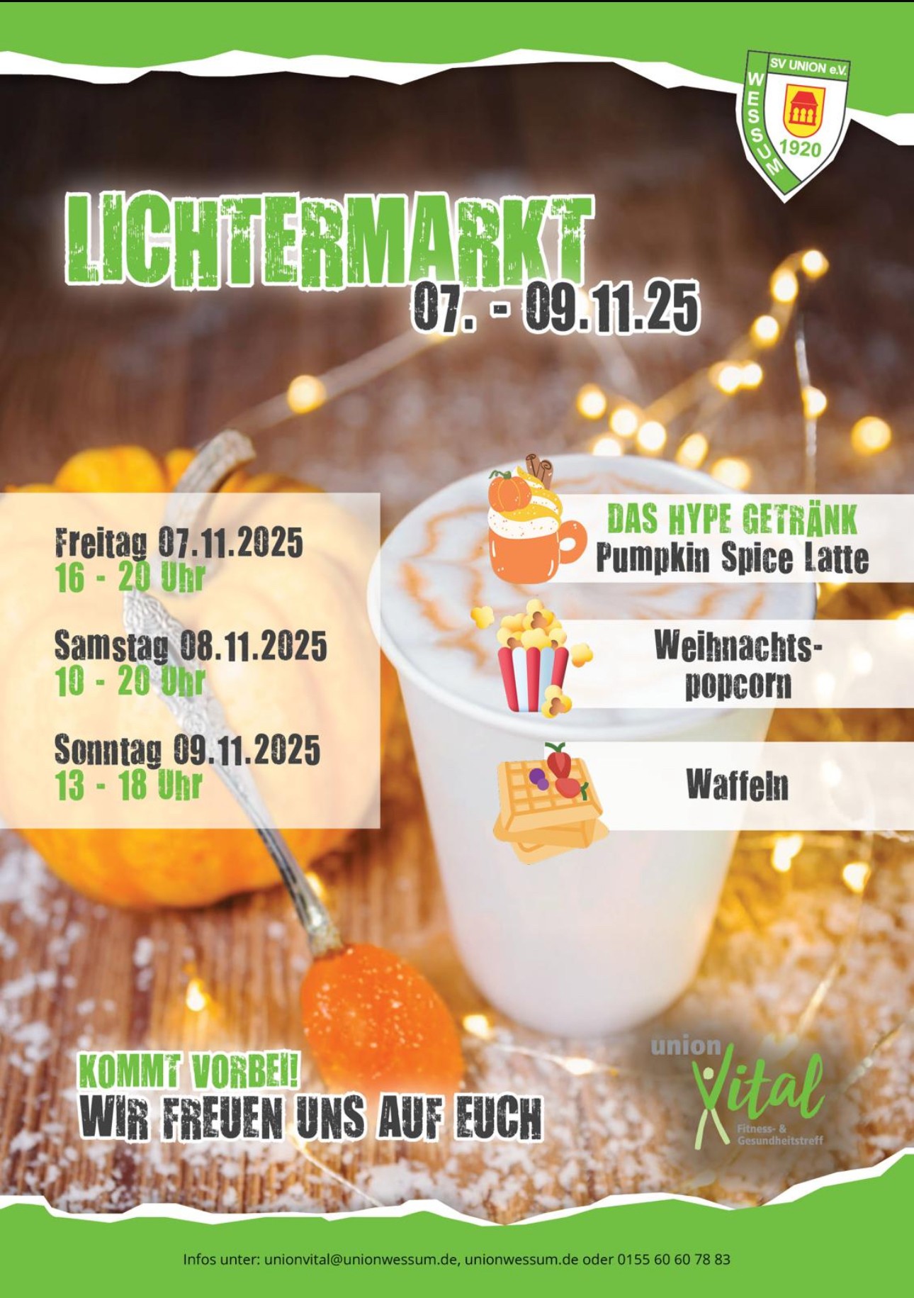 Ahauser Lichtermarkt bargeldlos zahlen