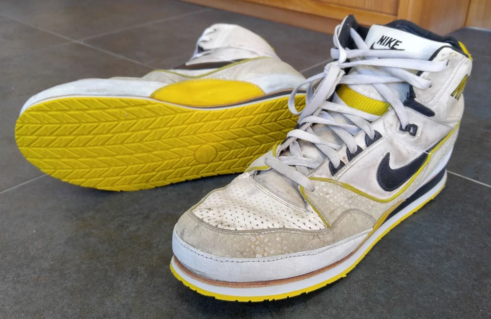 Nike Air Assault - Viele Reparaturschritte waren nötig.