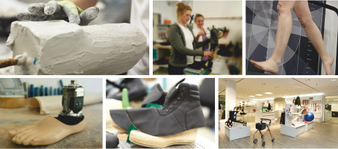 Werkstatt und Laden Collage