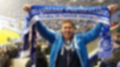 Vor Ort im Stadion 
