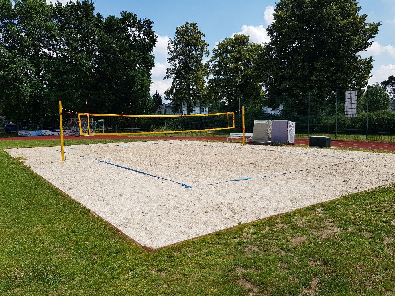 Beachvolleyballfeld | BSV Rot Weiß Schönow