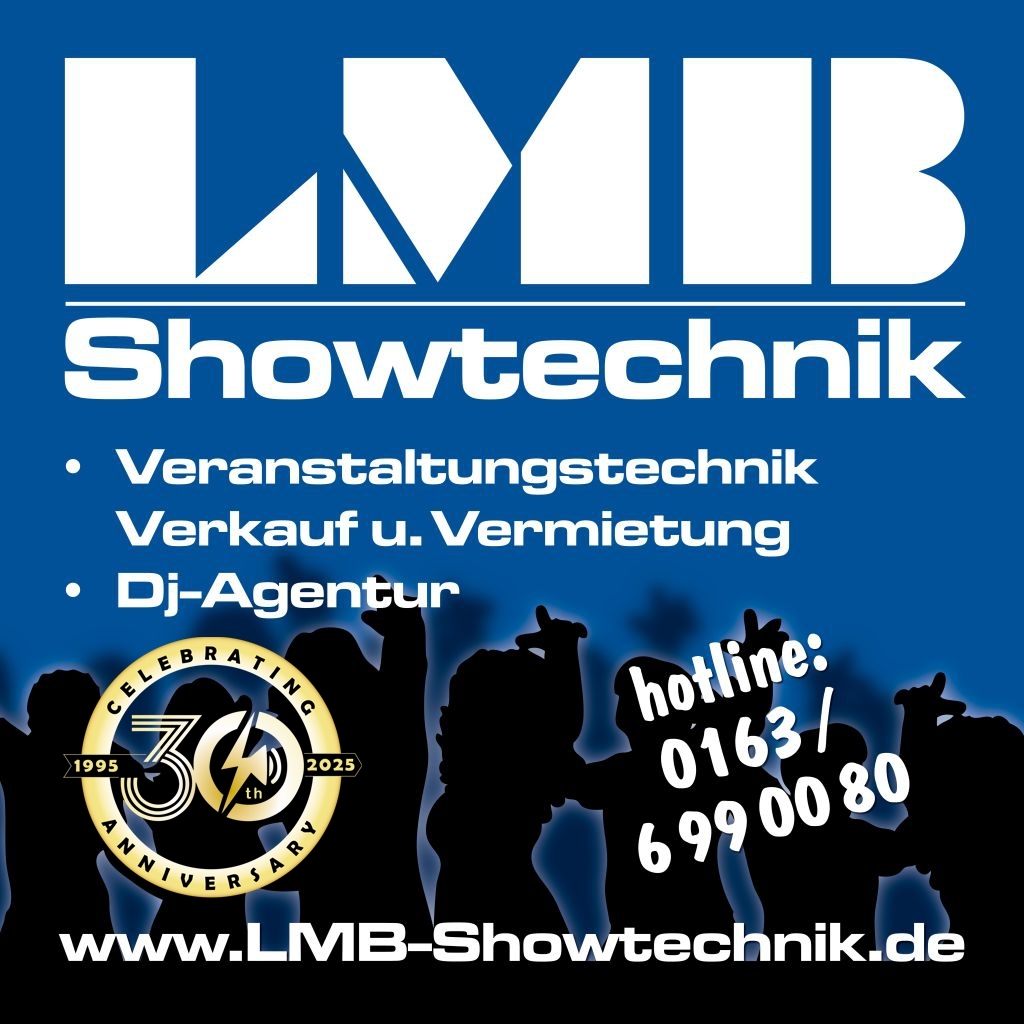 LMB-Showtechnik Schild