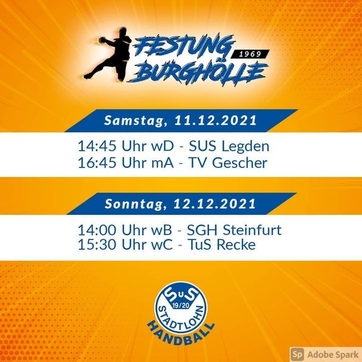 Aktuell | SuS Stadtlohn Handballabteilung