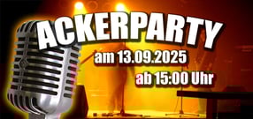 Anmelden | Ackerparty