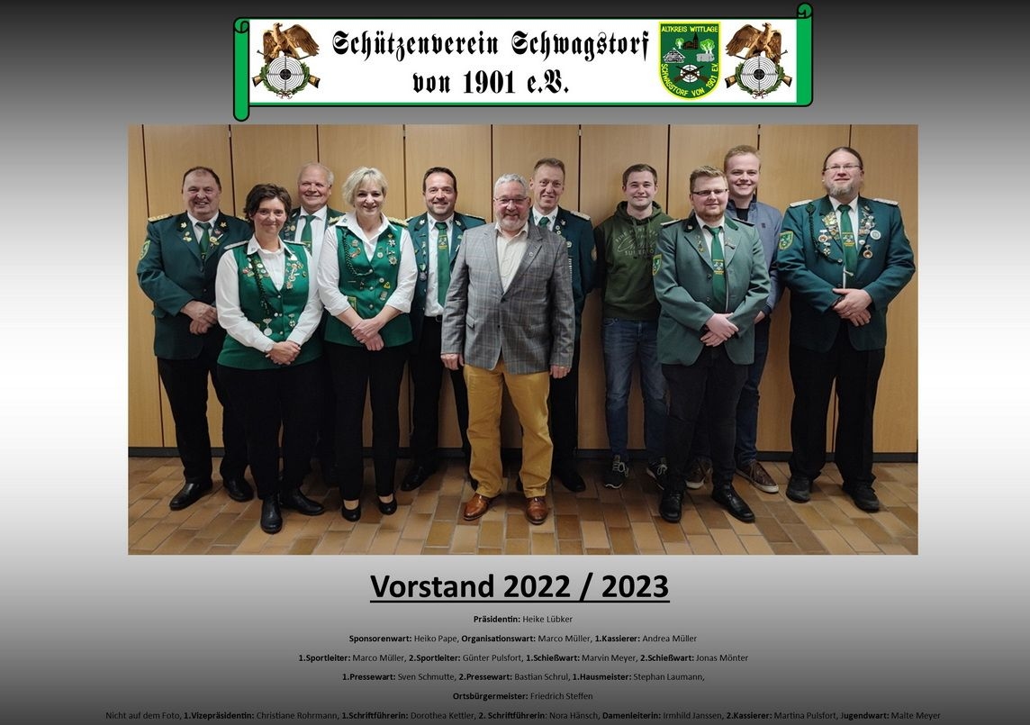 Vorstand 2022 / 2023 - Vorstand 2022-2023