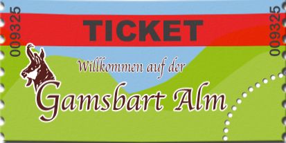 Tickets | Gamsbart Alm Ahaus