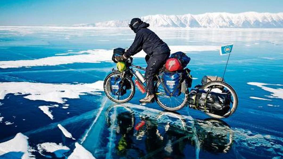Schwarzes Eis - Mit Mountainbikes über den zugefrorenen Baikalsee - Multimediavortrag