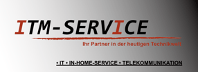 Anmelden | ITM-Service