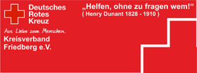 Anmelden | Deutsches Rotes Kreuz Kreisverband Friedberg