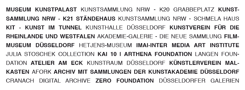 Aktuelle Termine | Art in Düsseldorf