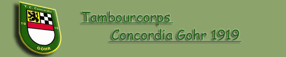 Aktuell | Tambourcorps "Concordia" Gohr 1919