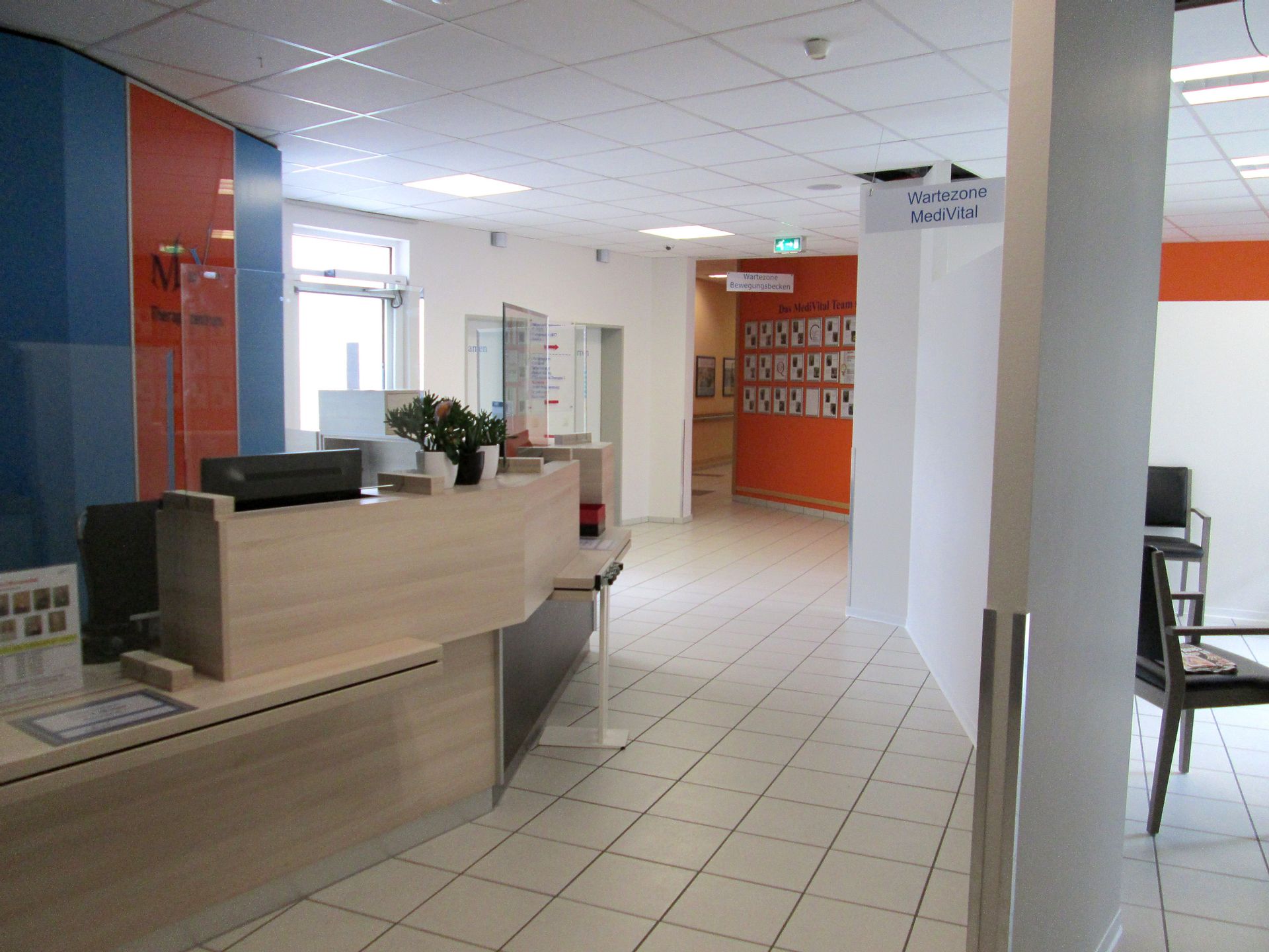 Räumliche Ausstattung | MediVital Therapiezentrum