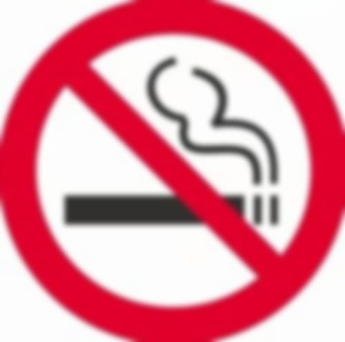 "Rauchen Verboten" Schild