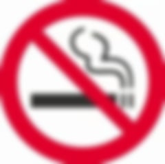 "Rauchen Verboten" Schild