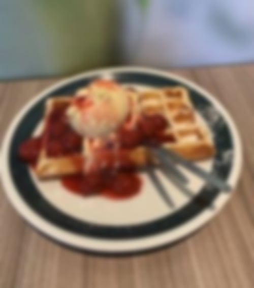 Leckere Waffeln aus unserer Cafeteria