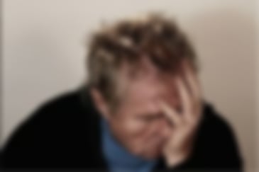Mann mit Depressionen