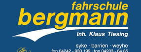 Impressum | Fahrschule Bergmann Inh. Klaus Tiesing