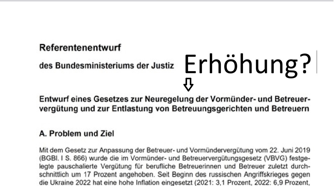 Vergütungserhöhung für Betreuer/innen: Wirklich? Für wen? Wieviel?