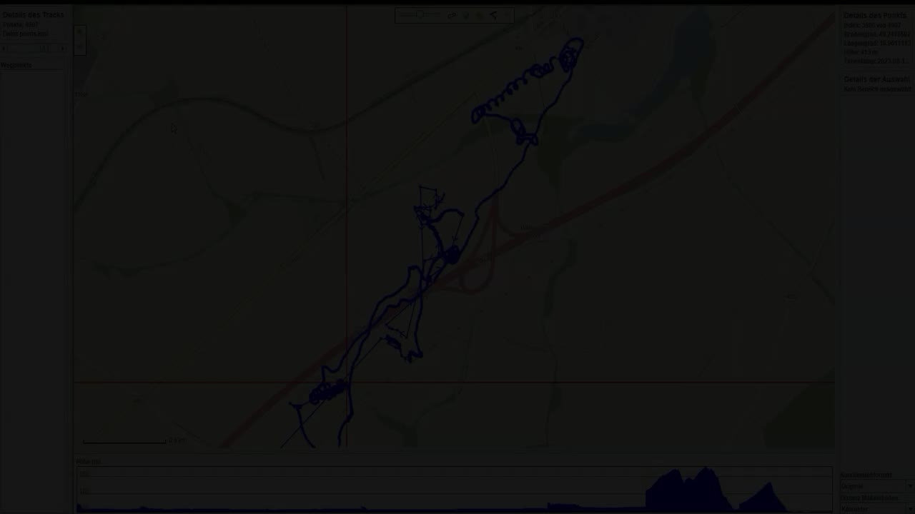 Thermikflug von Jungstorch X04K1 am 17.08.2023