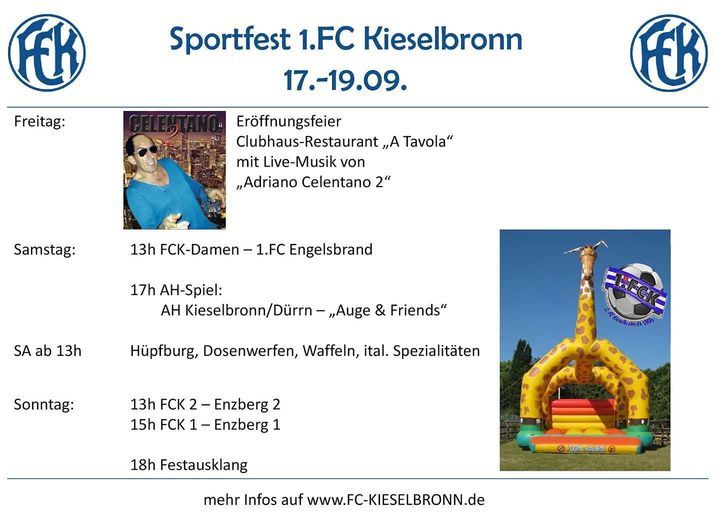 Aktuell | 1. FC Kieselbronn