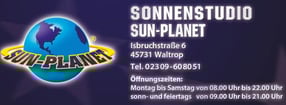 Anmelden | SUN-PLANET WALTROP