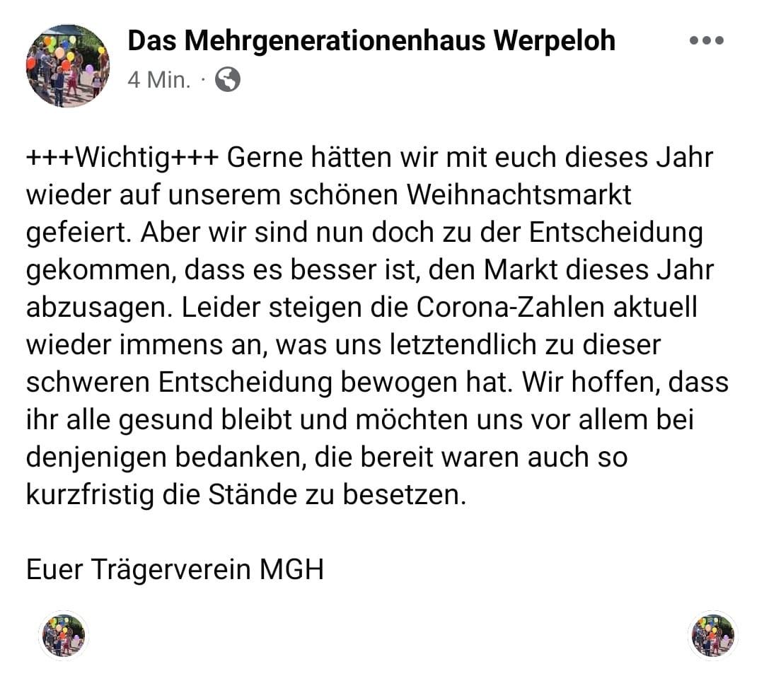 Aktuelle Neuigkeiten | Gemeinde Werpeloh