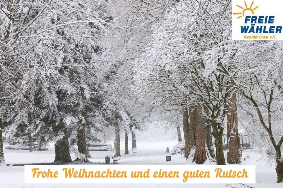 Weihnachtsgrüsse der Freien Wähler Neunkirchen e.V 