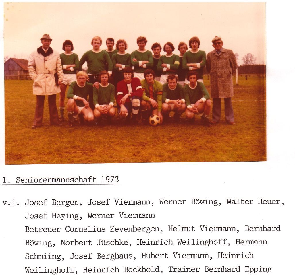 Unsere Geschichte​​ | SC Ahle 1973 e.V.