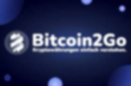 Werbung für Bitcoin2Go