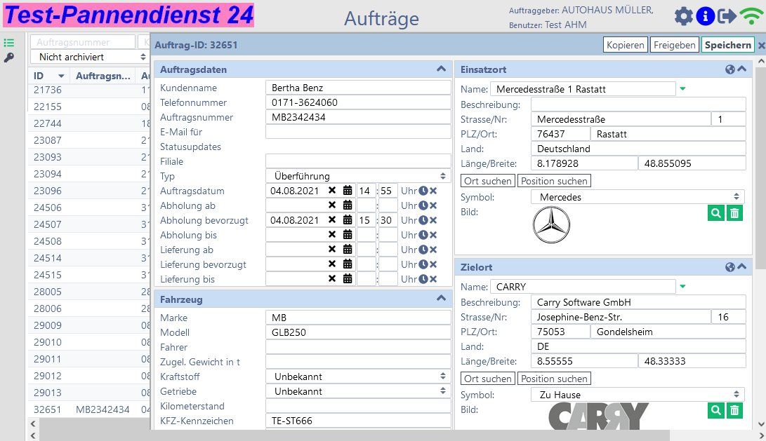 Aktuell | CARRY Software