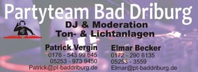Impressum | Partyteam Bad Driburg