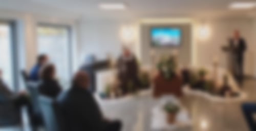 Abschiedsfeier im Trauerforum in Nordhorn