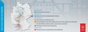 Strecken & Städte | Deutsche Fachwerkstraße