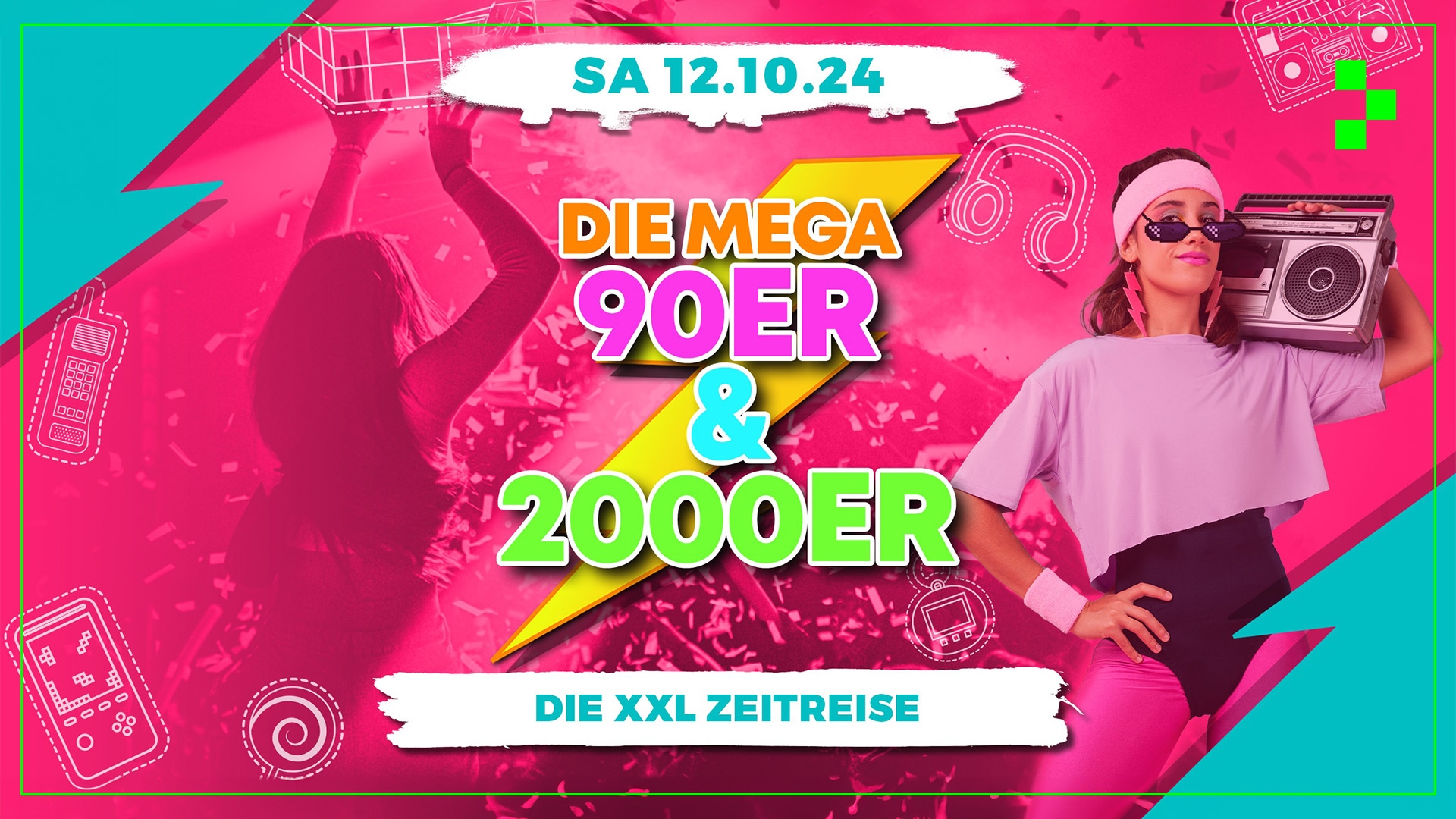 Die Mega 90er & 2000er Party  