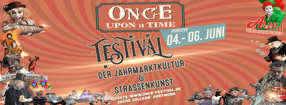 Anmeldung Presseverteiler | Once upon a time - Festival der Jahrmarktkultur und Strassenkunst