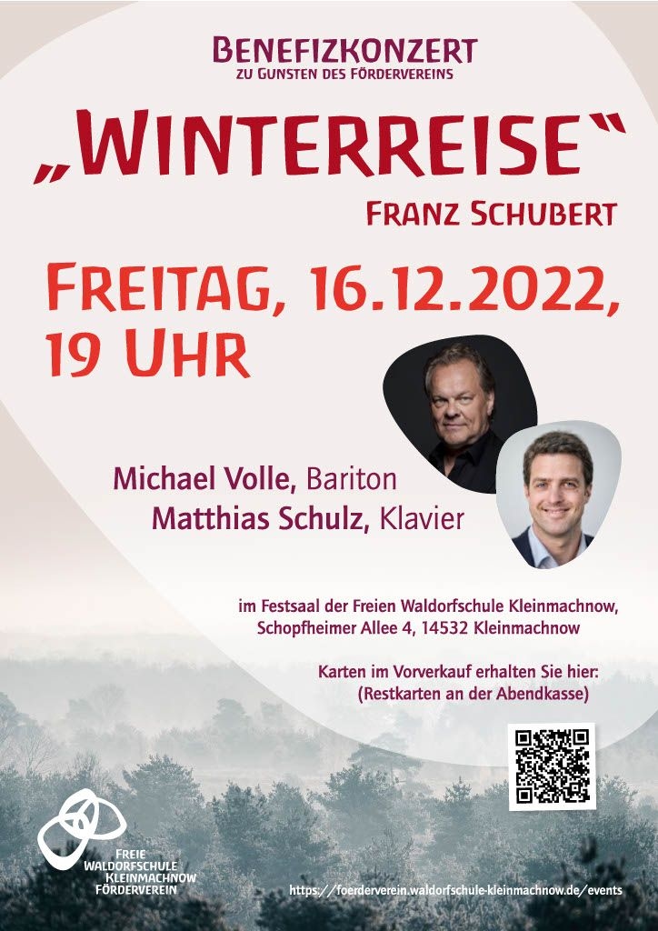 "Winterreise" v. Franz Schubert - Benefizkonzert