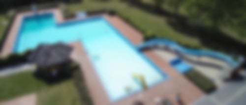 Vogelperspektive Mehrzweckbecken Freibad Alstätte