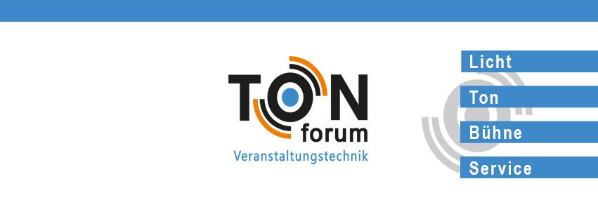 Tontechnik | TONforum Veranstaltungstechnik