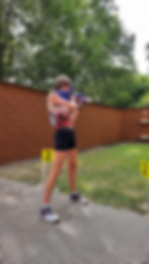 Tessa Dietrich Sommerbiathlon