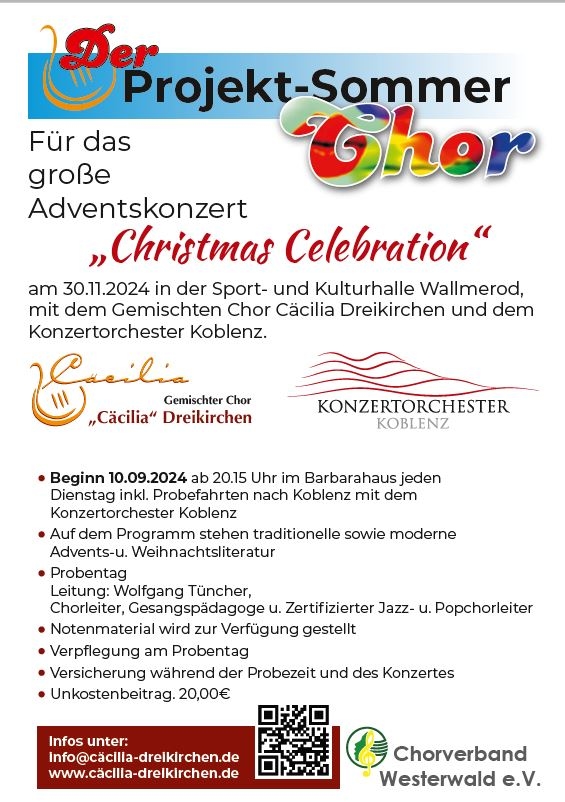 Chorkonzert in Wallmerod